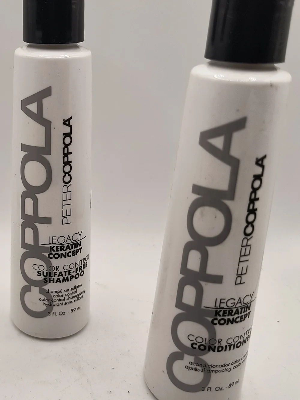 Peter Coppola Legacy Keratin Travel 2 Shampoo & 1 Conditioner 3oz Each